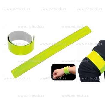 Páska reflexní na ruku žlutá 